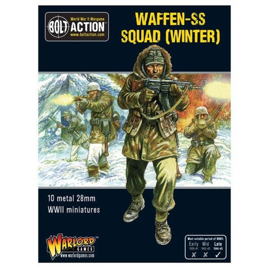 Waffen-SS Squad (Winter) - Warlord Games Bolt Action Miniatures