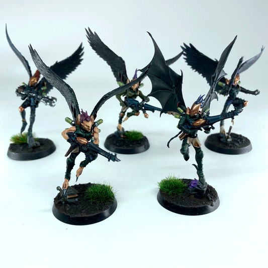 Scourge Squad - Dark Eldar - Painted - Games Workshop Warhammer 40K C5302