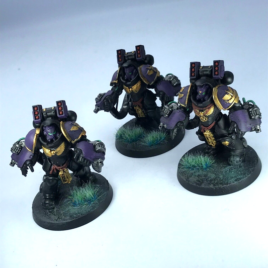 Dark Angels Primaris Aggressors Space Marines - Painted - Warhammer 40K C3540