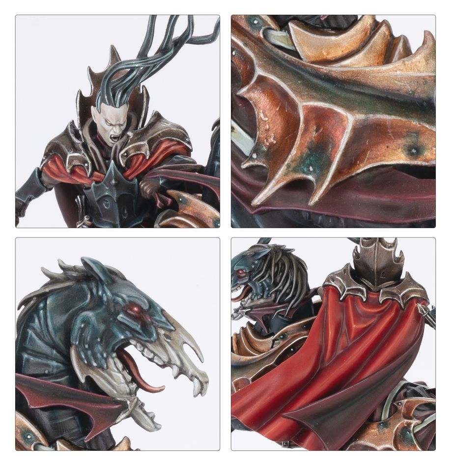 Pre-Order: Vampire Lord On Nightmare Steed - Soulblight Gravelords - Brand New - Warhammer Age Of Sigmar GW