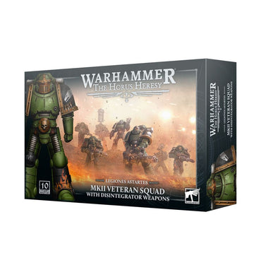 MK2 Veterans Squad With Disintegrator Weapons - Warhammer Horus Heresy - Games Workshop Online Only Range - Brand New