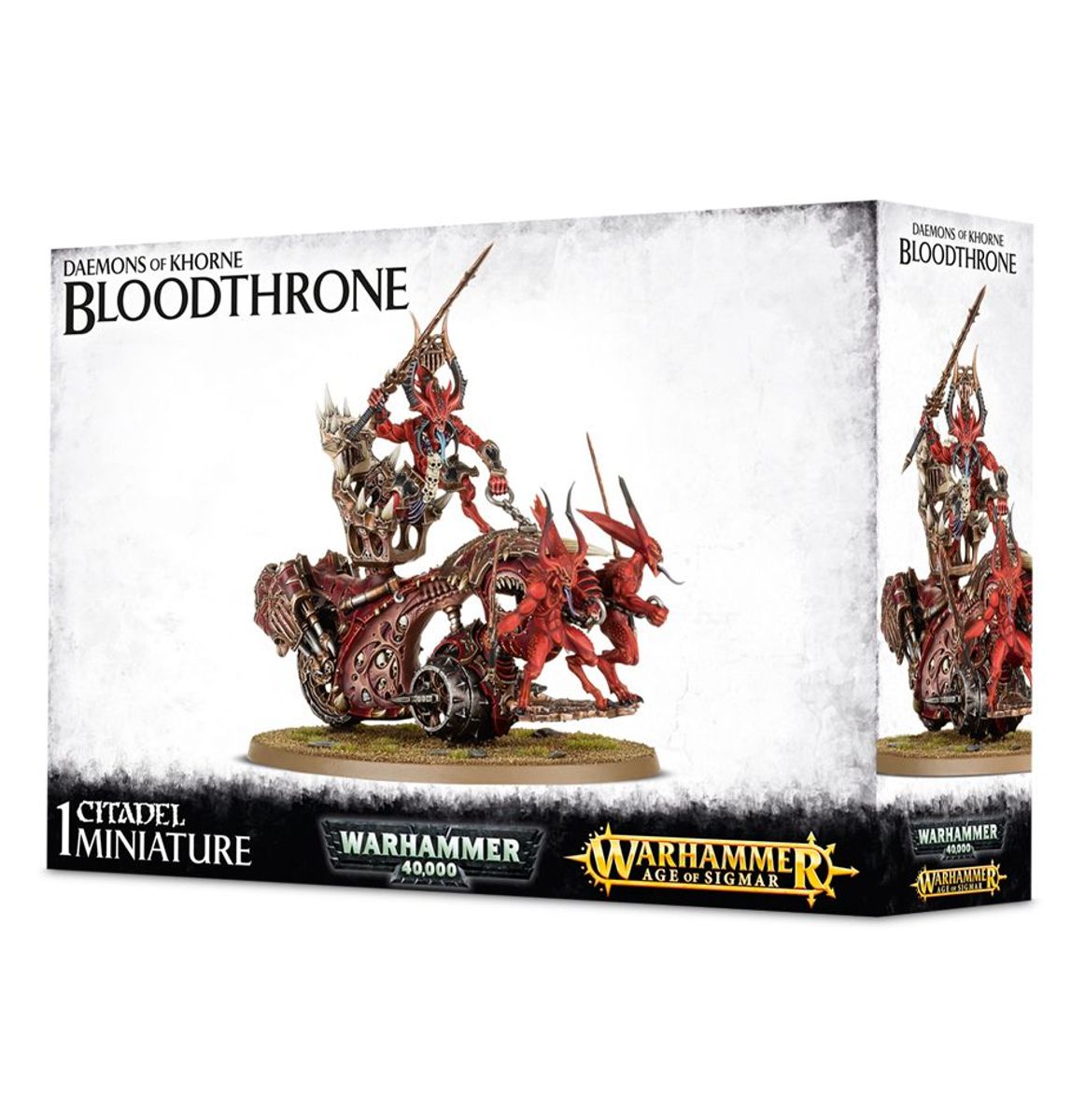 Rendmaster, Herald of Khorne on Blood Throne - Warhammer Age of Sigmar - Games Workshop Online Only Range - Brand New