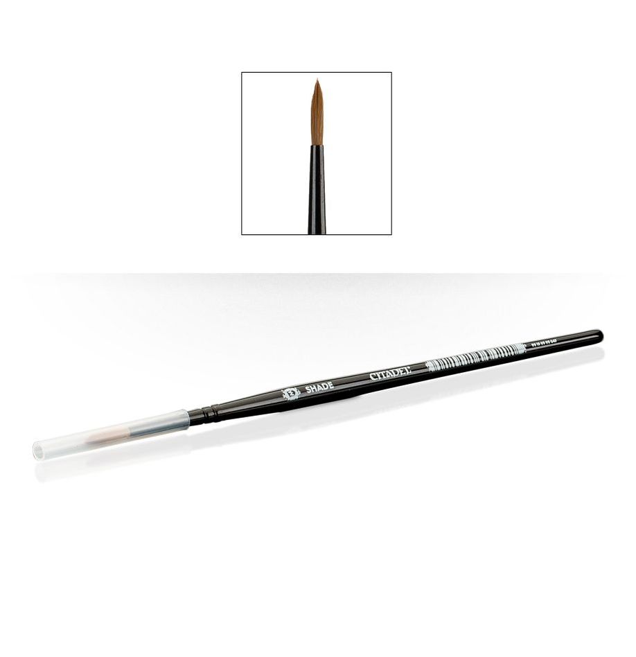 Citadel Medium Shade - Paintbrush - Brand New - Games Workshop