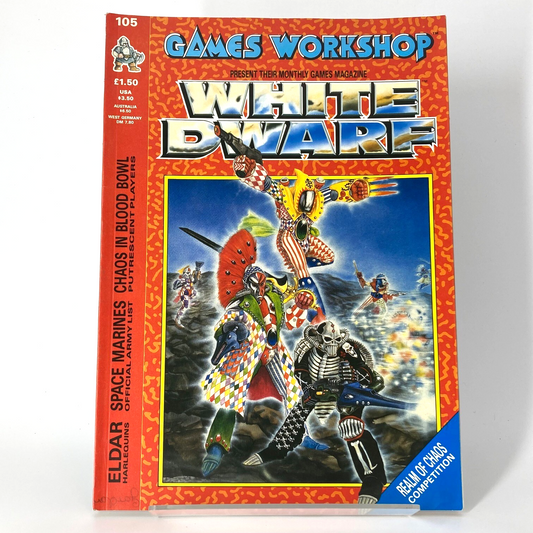 White Dwarf 105 Magazine Games Workshop Warhammer Fantasy 40,000 40K M1036