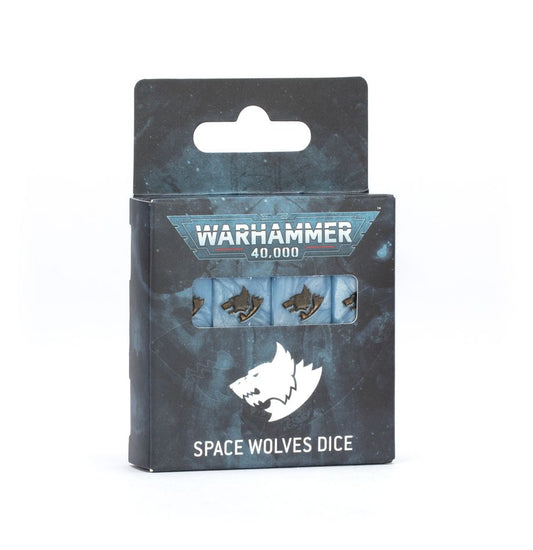 Space Wolves Dice Set - Brand New - Warhammer 40K Games Workshop