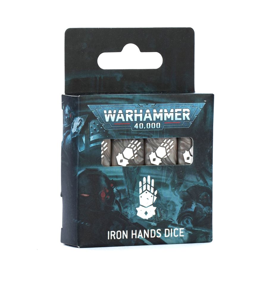 Iron Hands Dice Set - Brand New - Warhammer 40K Games Workshop