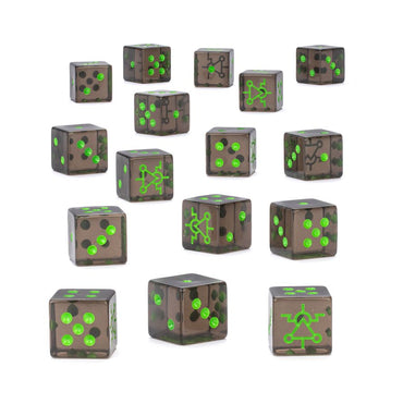 Necrons Destroyer Cult Dice Set - Brand New - Warhammer 40K - Games Workshop