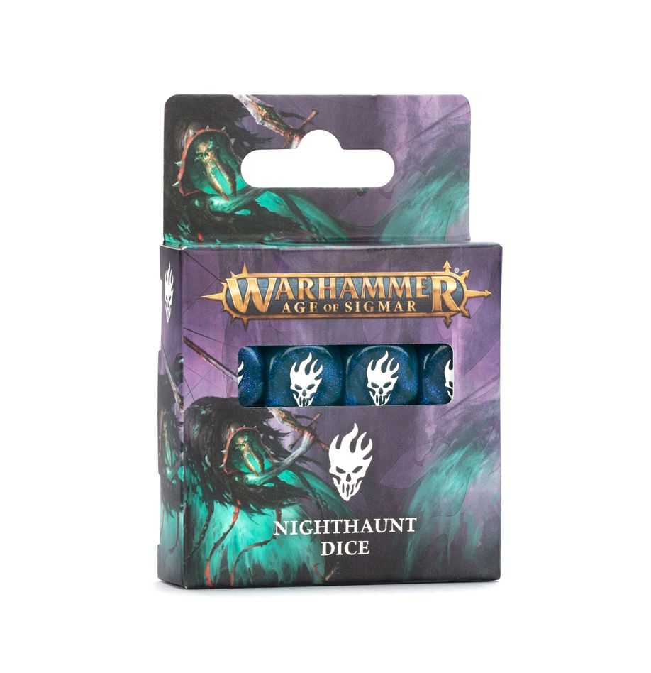 Nighthaunt Dice Set - Brand New - Warhammer Age Of Sigmar GW