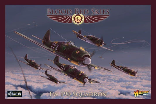 Blood Red Skies: FW-190A Squadron - Bolt Action Warlord Games Miniatures