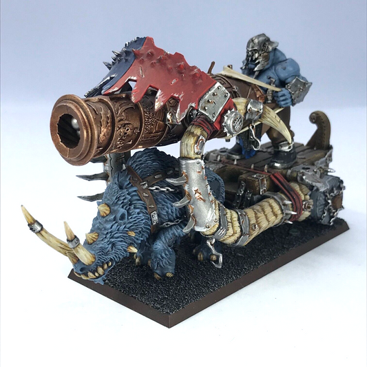 Ironblaster Cannon Ogor Mawtribes - Painted - Warhammer Fantasy Games Workshop