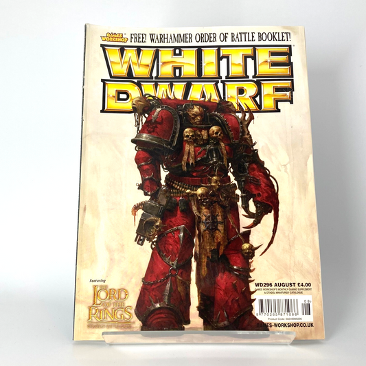 White Dwarf 296 Magazine Games Workshop Warhammer Fantasy 40,000 40K M1477