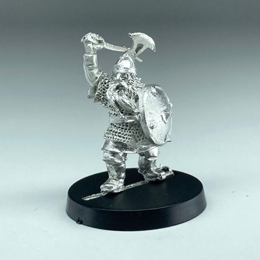 Dwarf Shieldbearer Warrior - LOTR Warhammer Lord of the Rings Metal X12538
