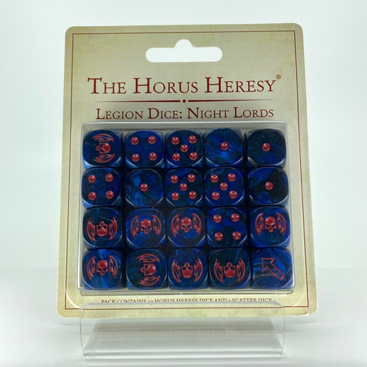 Night Lords D6 Dice - The Horus Heresy Warhammer Games Workshop