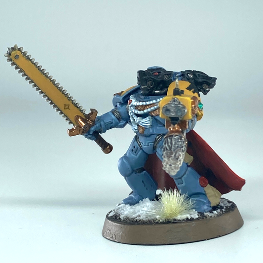 Wolf Lord - Space Wolves Space Marines - Painted Warhammer 40K GW X11345