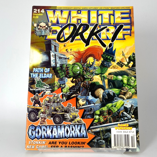 White Dwarf 214 Magazine Games Workshop Warhammer Fantasy 40,000 40K M1355