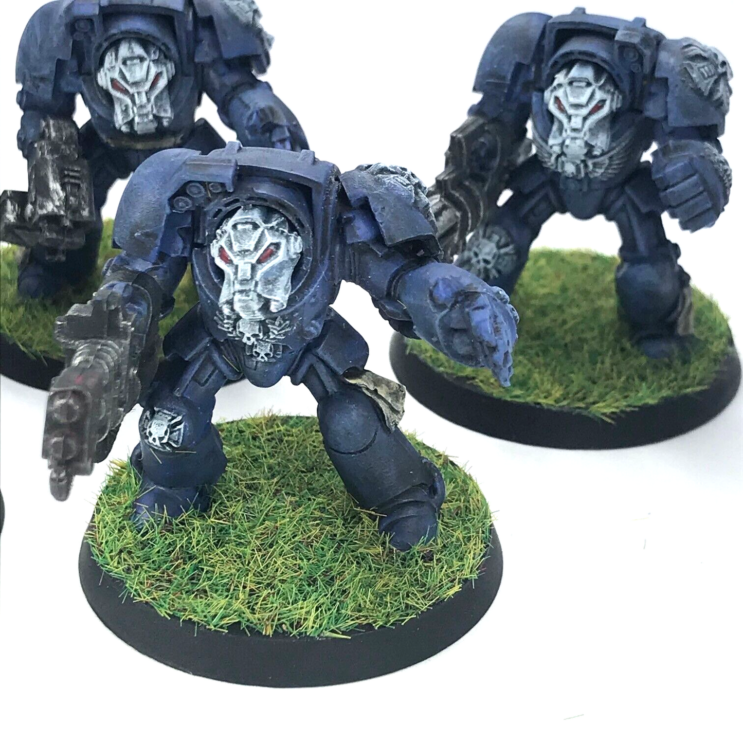 Classic Space Marine Terminator Squad - Painted - Warhammer 40K C1505