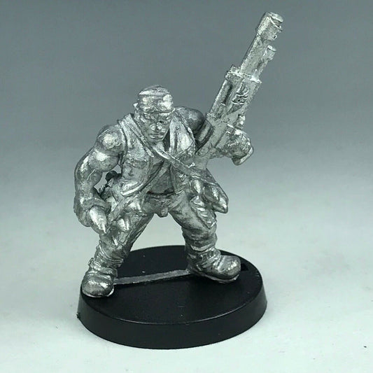 Metal Catachan Rocket Launcher Loader Imperial Guard - Warhammer 40K X7695