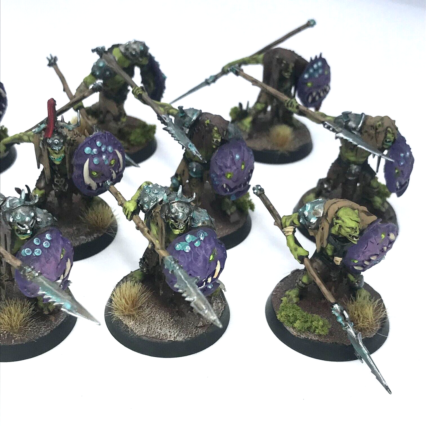 Gutrippaz with Stikkas Orruk Warclans - Painted - Warhammer Age of Sigmar C2872