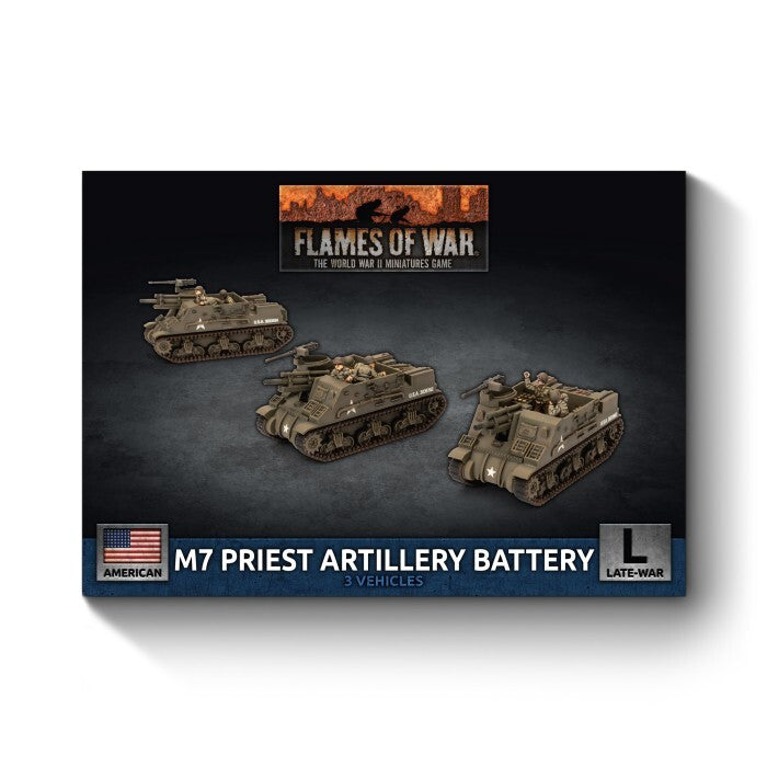 M7 Priest Artillery Battery - Late-War - Brand New - Flames of War