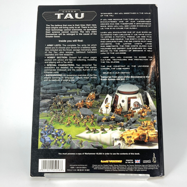 Tau Empire Codex - 3rd Edition - Warhammer 40K Games Workshop M1687