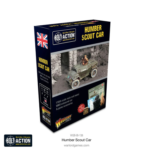 British Humber Scout Car - Brand New - Warlord Games Bolt Action Miniatures