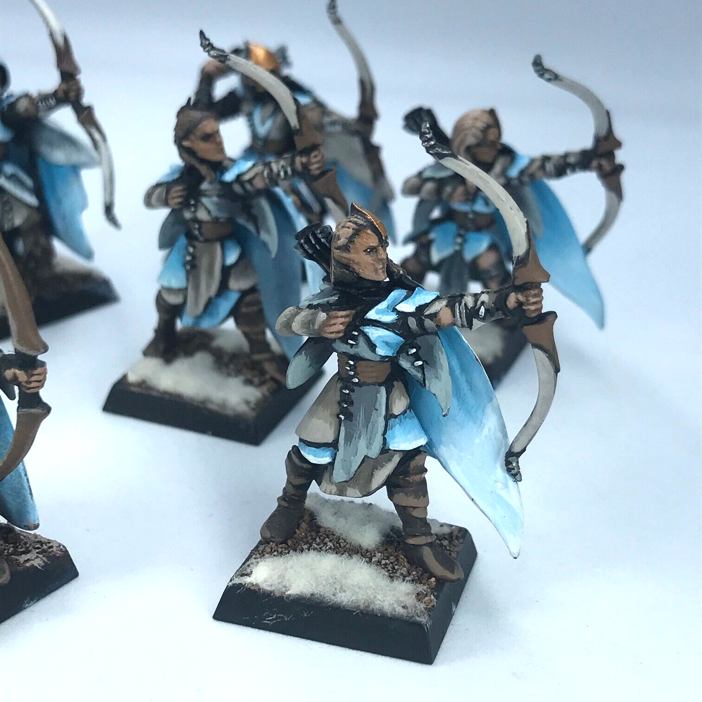Wood Elf Elves Glade Guard Archer Regiment - Painted - Warhammer Fantasy C40
