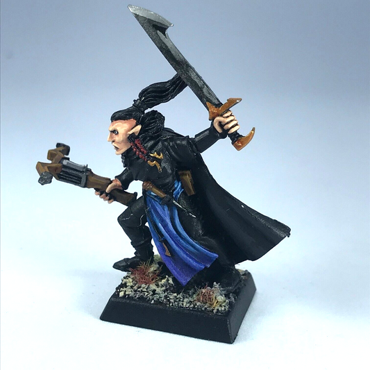 Dark Elves Shade Warrior Elf - Warhammer Fantasy Classic Painted Metal X10840