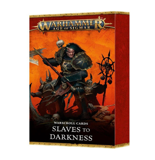 Slaves To Darkness Warscroll Cards - Brand New - Warhammer Age Of Sigmar GW