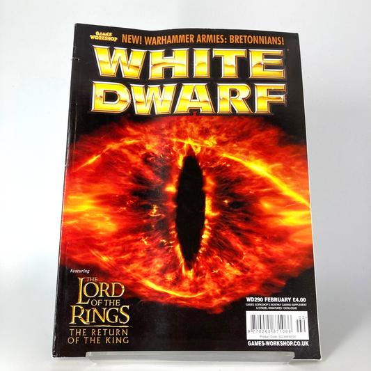 White Dwarf 290 Magazine Games Workshop Warhammer Fantasy 40,000 40K M1838