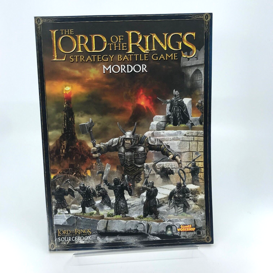 LOTR Mordor Supplement Guide - Lord of the Rings Warhammer Games Workshop D370