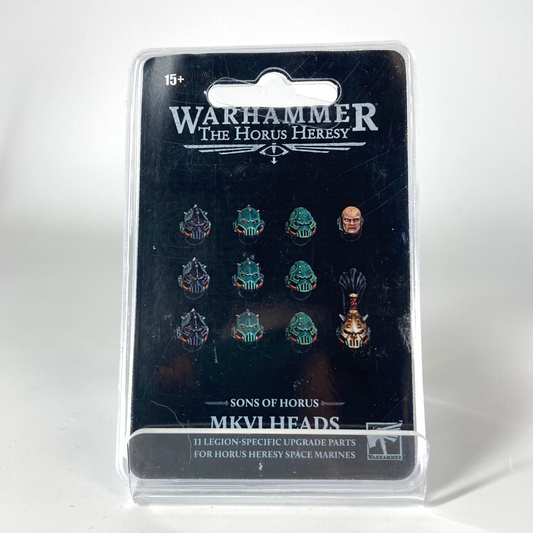 MKVI Heads Sons of Horus - Warhammer Horus Heresy Games Workshop W279