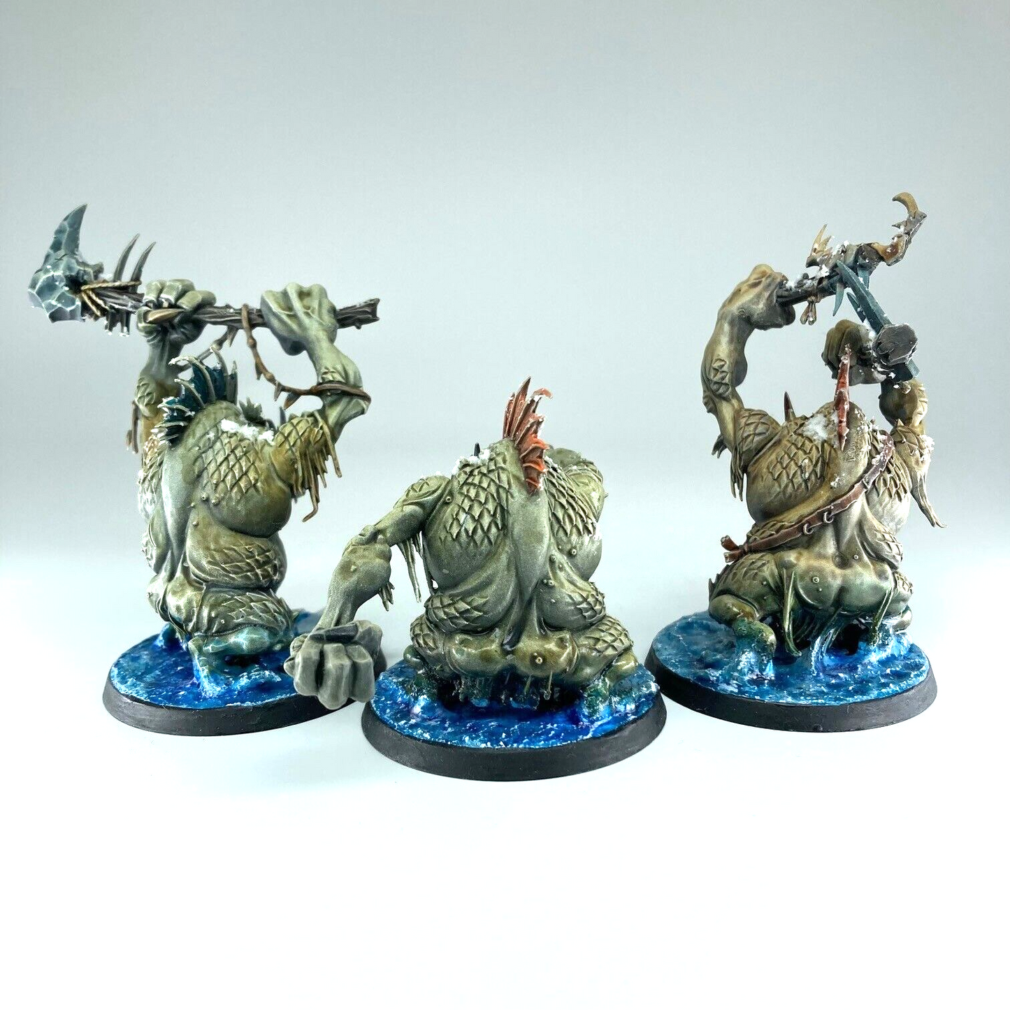 Fellwater Troggoth Tribe - Painted - Warhammer Age of Sigmar GW BOX199