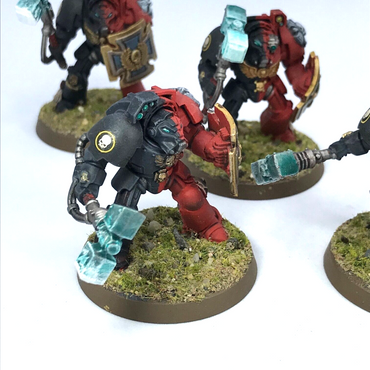 Blood Angels Terminator Squad Space Marines - Painted - Warhammer 40K C3519