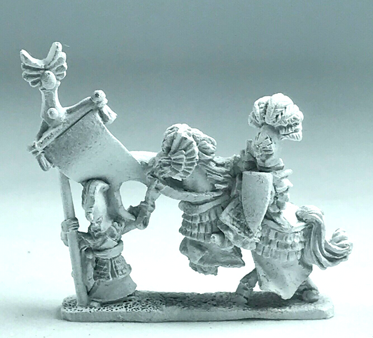 Classic Metal High Elf Elves Hero Command - OOP - Warmaster Warhammer X1292