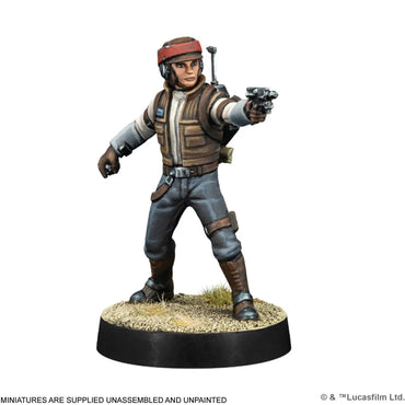 Customisable Officer & Agent - Rebel Alliance - Star Wars Legion - Brand New