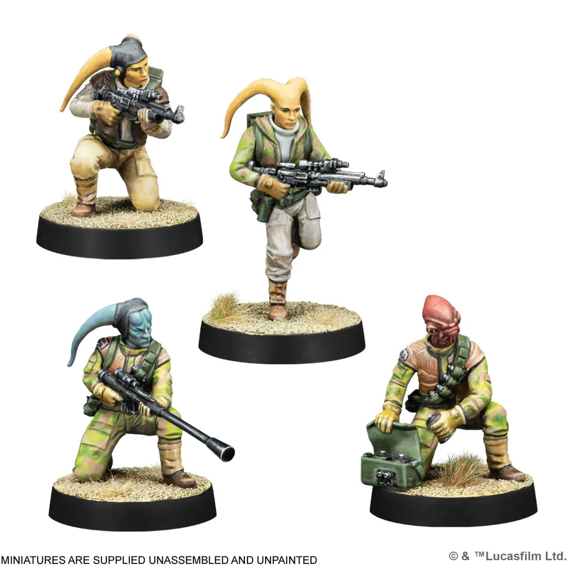Rebel Commandos - Rebel Alliance - Star Wars Legion - Brand New