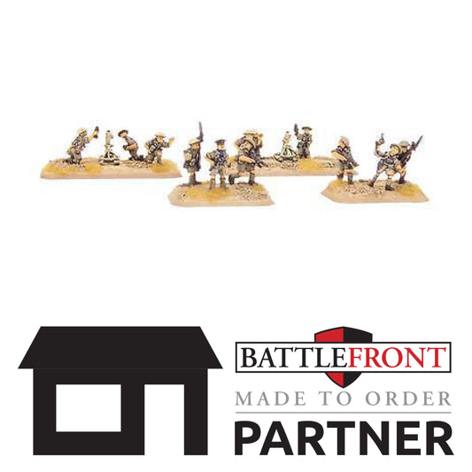 Pre-order: 8th Army Company HQ - Made to Order - Battlefront Miniatures