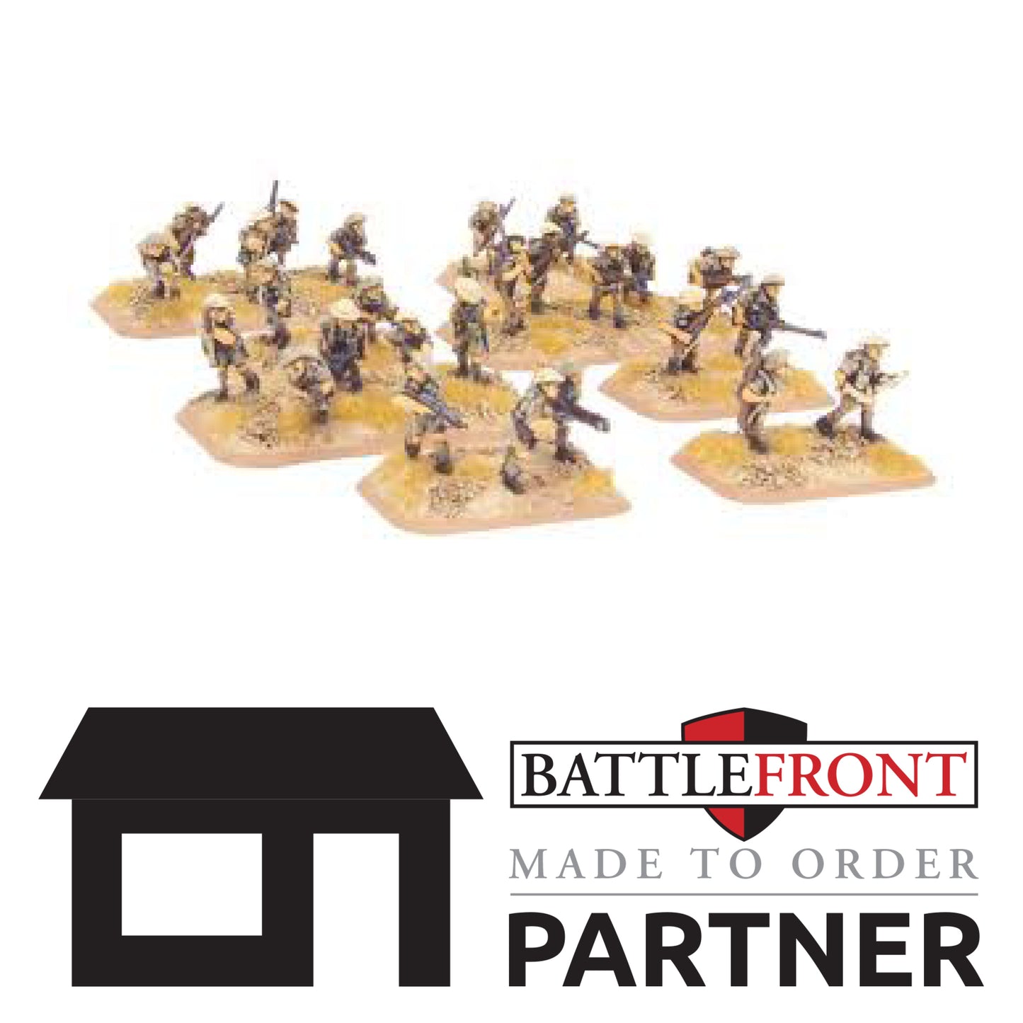 Pre-order: 8th Army Rifle Platoon - Made to Order - Battlefront Miniatures