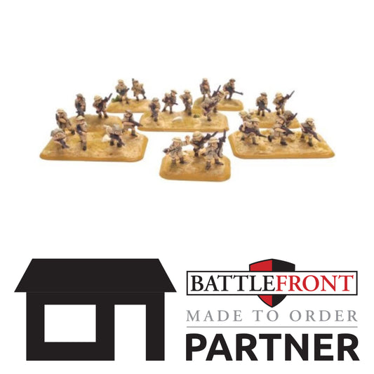 Pre-order: 8th Army Motor Platoon - Made to Order - Battlefront Miniatures