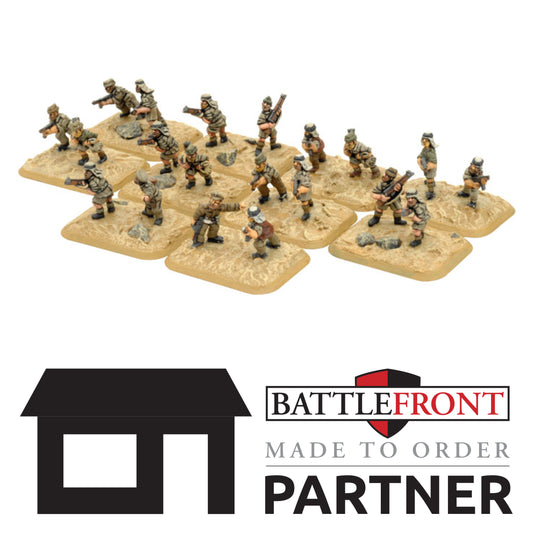 Pre-order: LRDG/SAS Dismounted Patrols- British - Battlefront Miniatures - Brand New