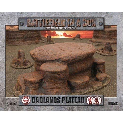 Pre-order: Badlands: Plateau (Mars) - Pre-Painted - Battlefield In A Box - Brand New