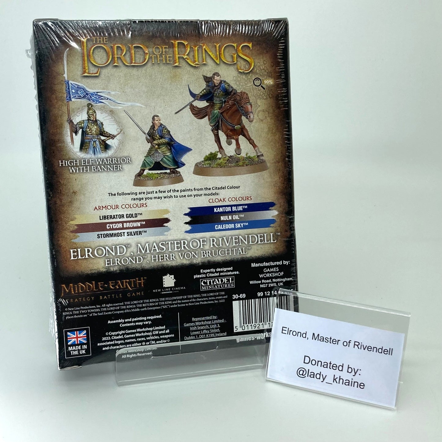 Elrond Master Of Rivendell - Donated By Lady_khaine (MFMH)