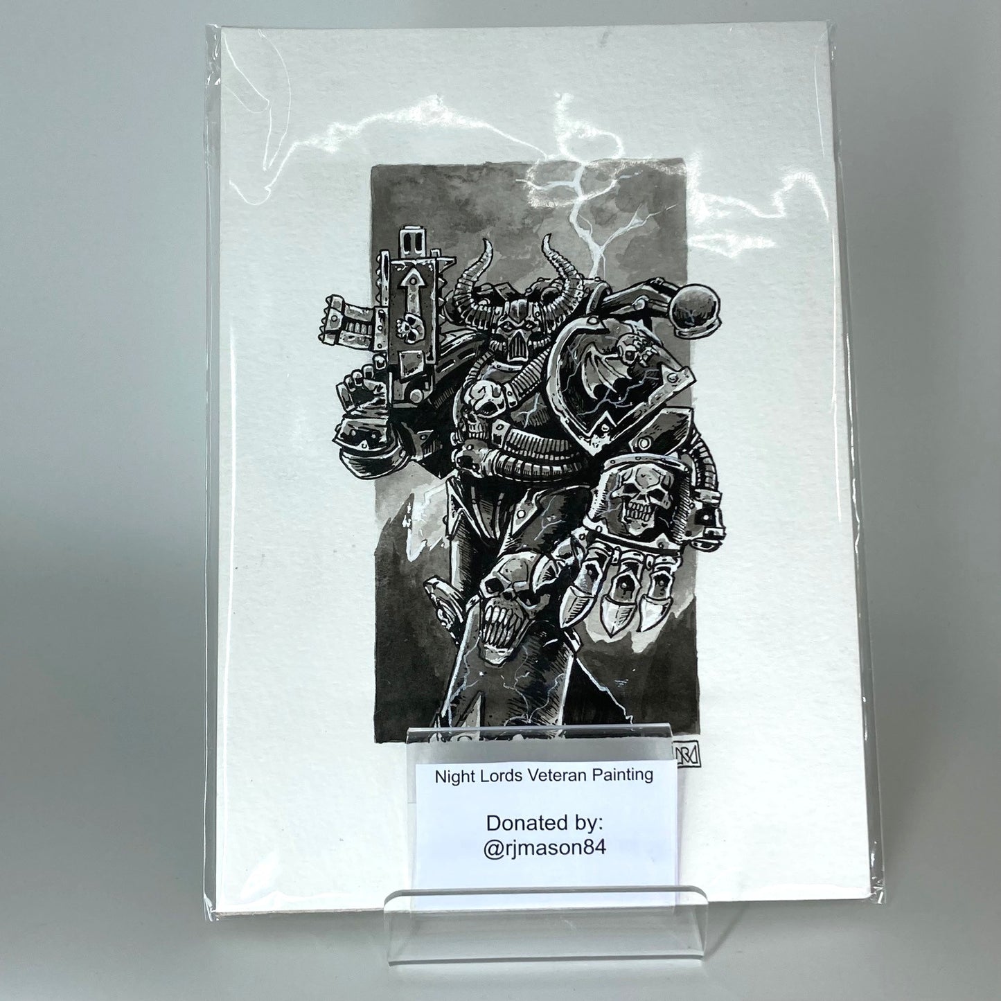 Night Lords Veteran Painting - Donated By Rjmason84 (MFMH)