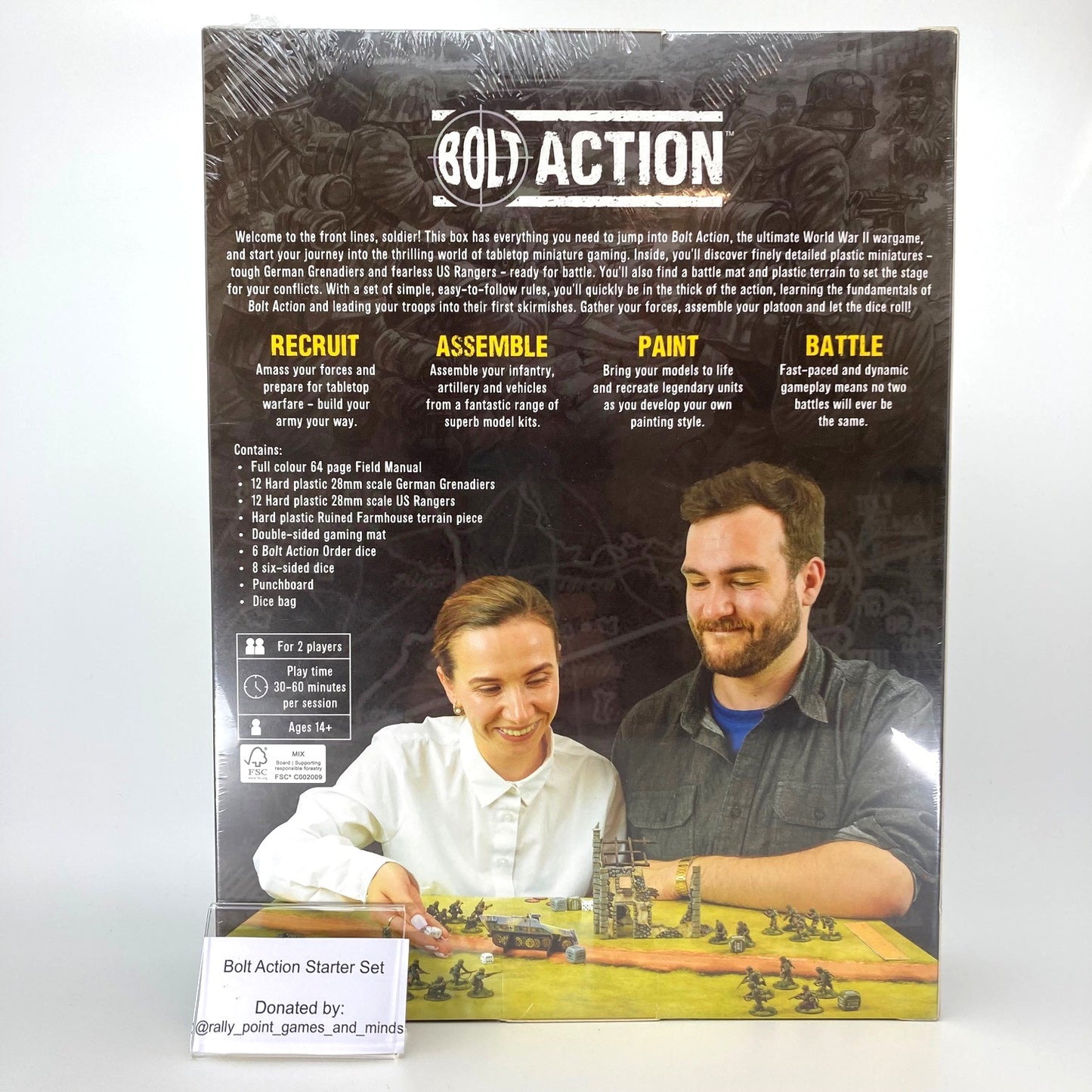 Bolt Acton Starter Set (BNIB) - Donated By Rally_point_games_and_minds (MFMH)