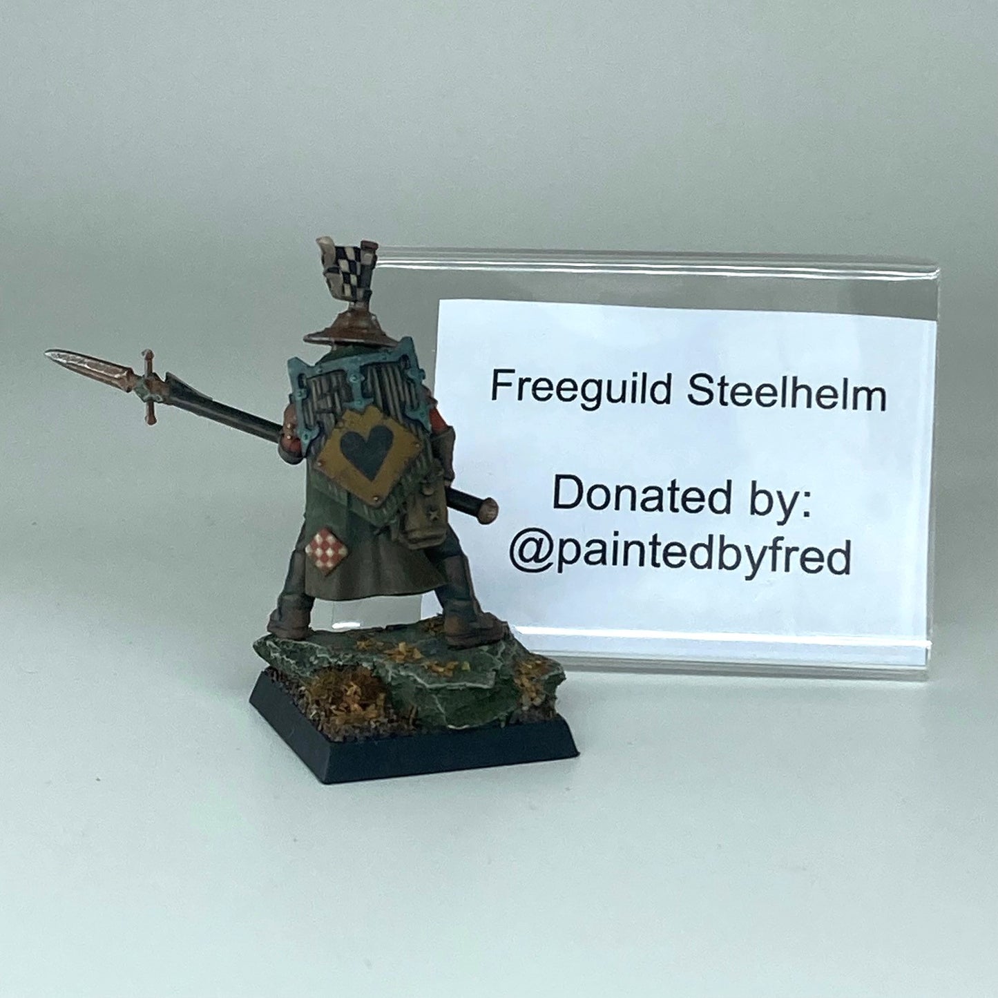 Freeguild Steelhelm - Donated By Paintedbyfred (MFMH)