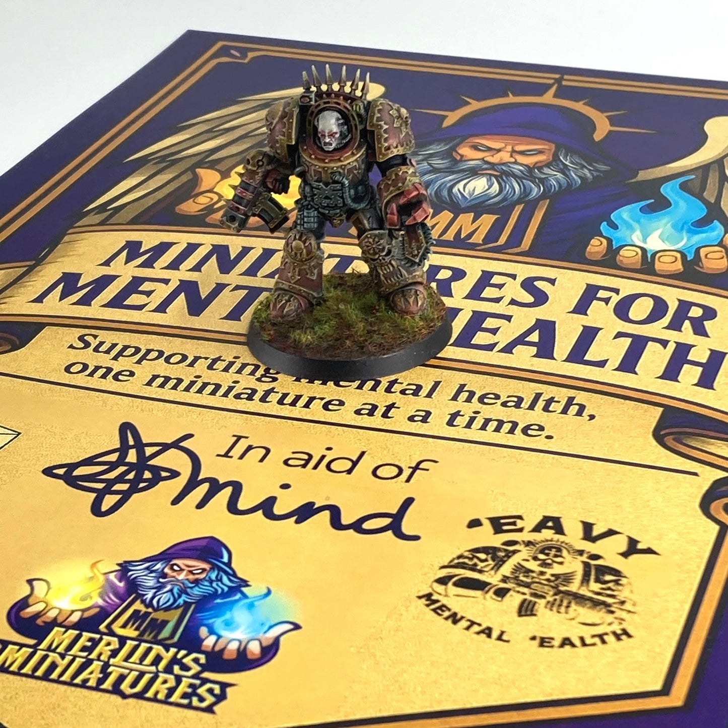 World Eaters Azrakh The Annihilator - Donated By Heresyismytherapy (MFMH)