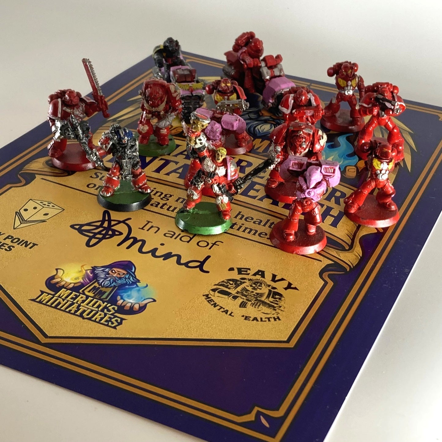 Blood Angels Army - Donated By Welly_games (MFMH)