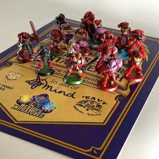 Blood Angels Army - Donated By Welly_games (MFMH)