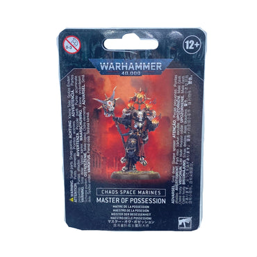 Chaos Space Marines Master Of Possessions - Warhammer 40K - Games Workshop Online Only Range - Brand New