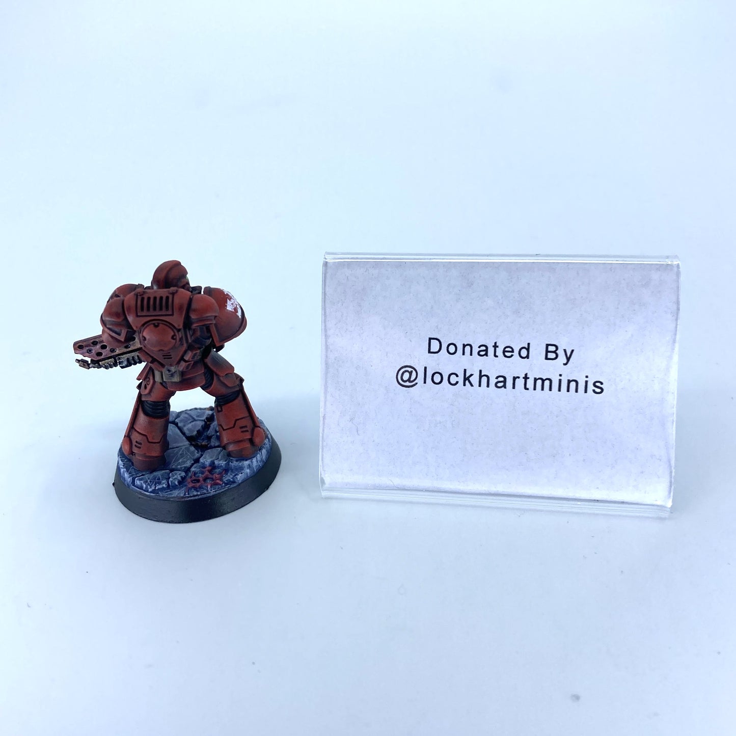 Blood Angels Infernus Marine - Donated By @lockhartminis
